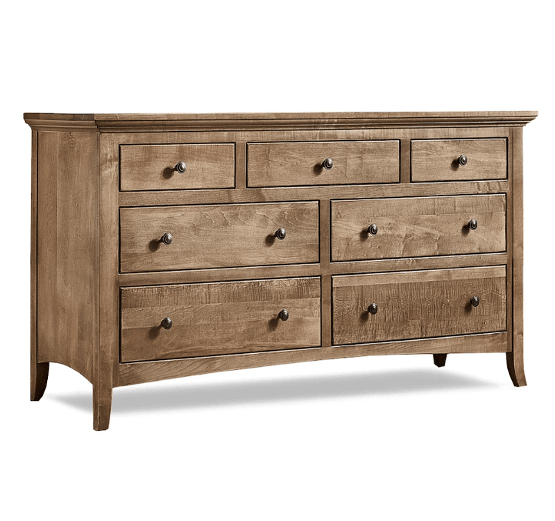 Amish Essentials Provence Dresser - Barewood