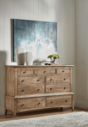 Amish Essentials Provence Dresser on Dresser - Barewood