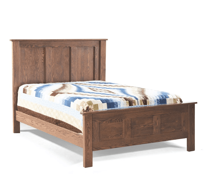 Amish Essentials Franklin Bed - Barewood