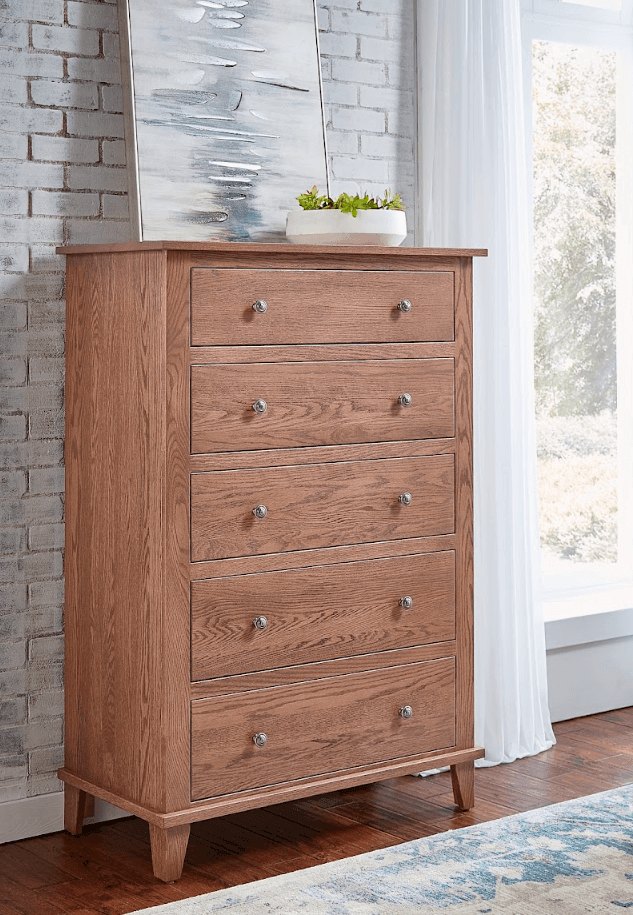 Amish Essentials Franklin Chest - Barewood