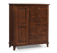 Amish Essentials Franklin Armoire - Barewood