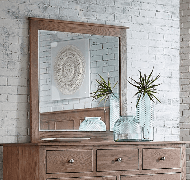 Amish Essentials Franklin Mirror - Barewood