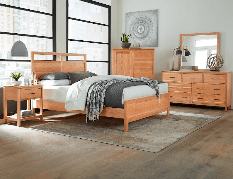 Amish Essentials Maverick Seven Drawer Dresser - Barewood