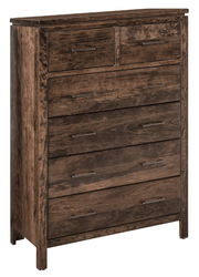 Amish Essentials Maverick Chest - Barewood