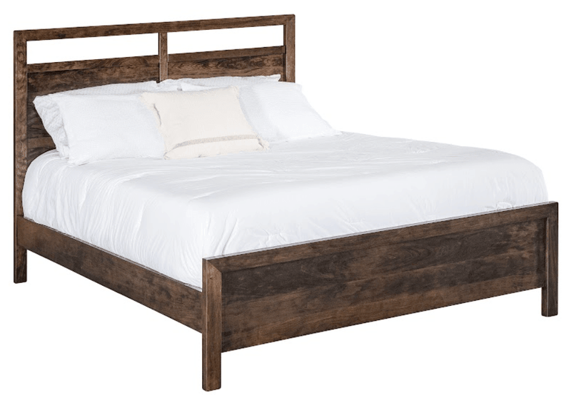 Amish Essentials Maverick Bed - Barewood