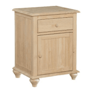 Cottage Nightstand - Barewood
