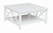 Hampton Square Coffee Table - Barewood