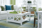 Hampton Square Coffee Table - Barewood
