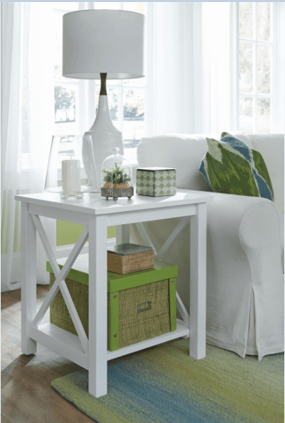 Hampton End Table - Barewood