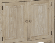 32"w Shaker Bookcase - Barewood