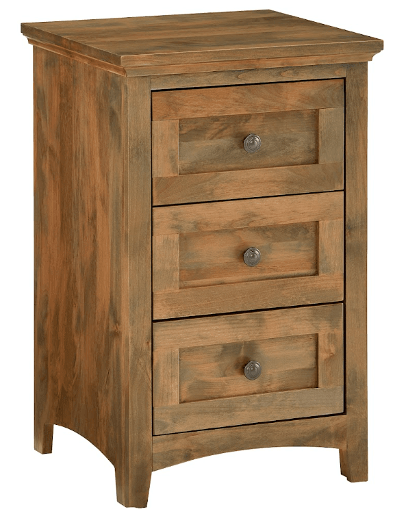 Emmerson Three Drawer Nightstand