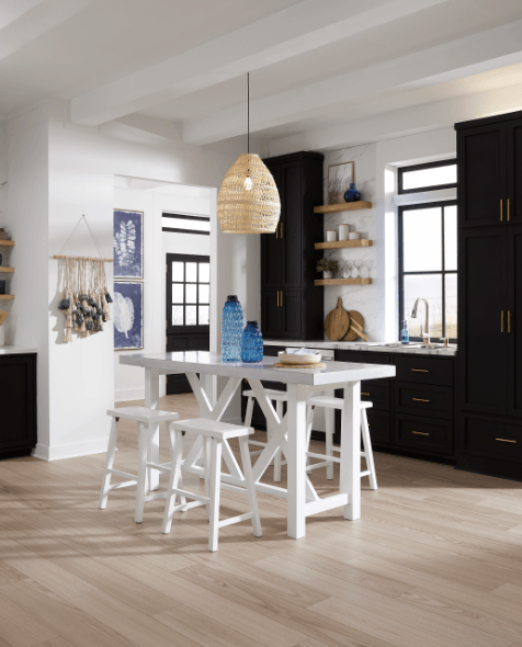 Hampton Double X Table- Counter and Bar Height