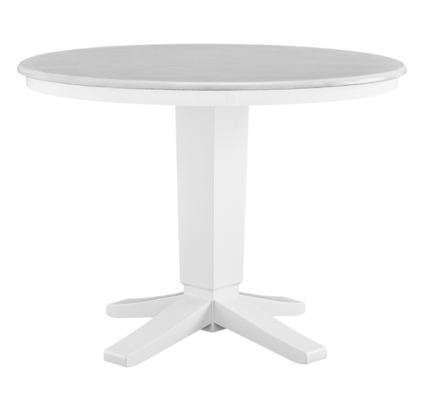 42" Round Dining Table w/ Petite Pedestal