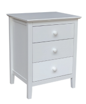 Brooklyn 3 Drawer Nightstand