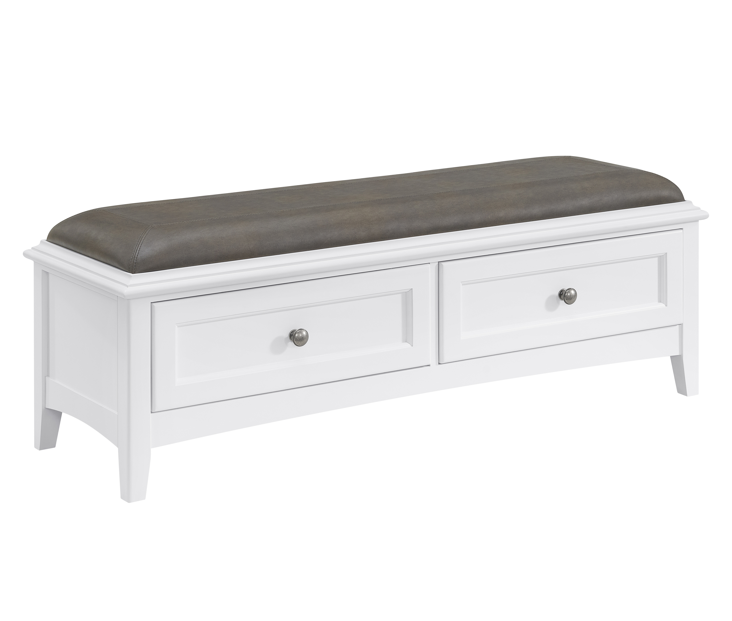 McKenzie 2-Drawer Bench