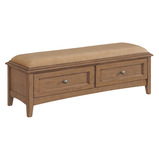 McKenzie 2-Drawer Bench