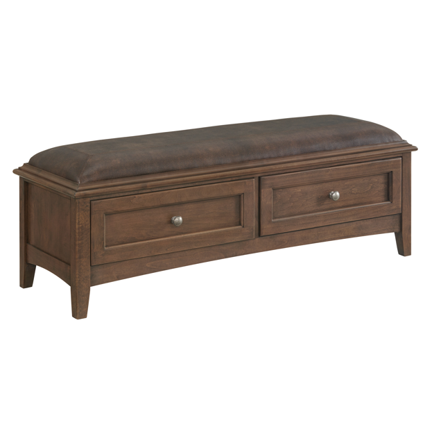 McKenzie 2-Drawer Bench