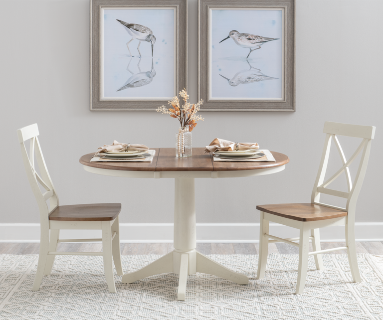 36" Extension Round Bistro Table- Multiple Bases Available