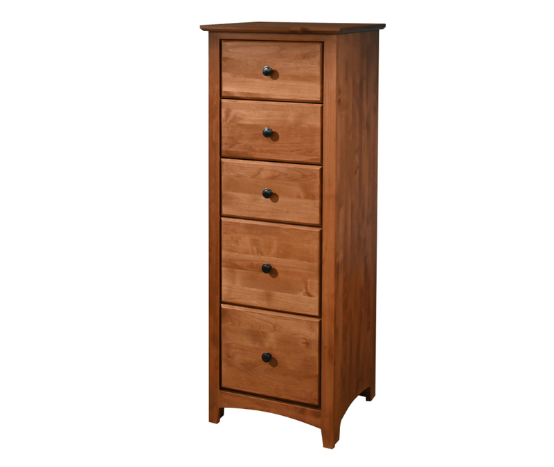 Shaker Five Drawer Lingerie Chest