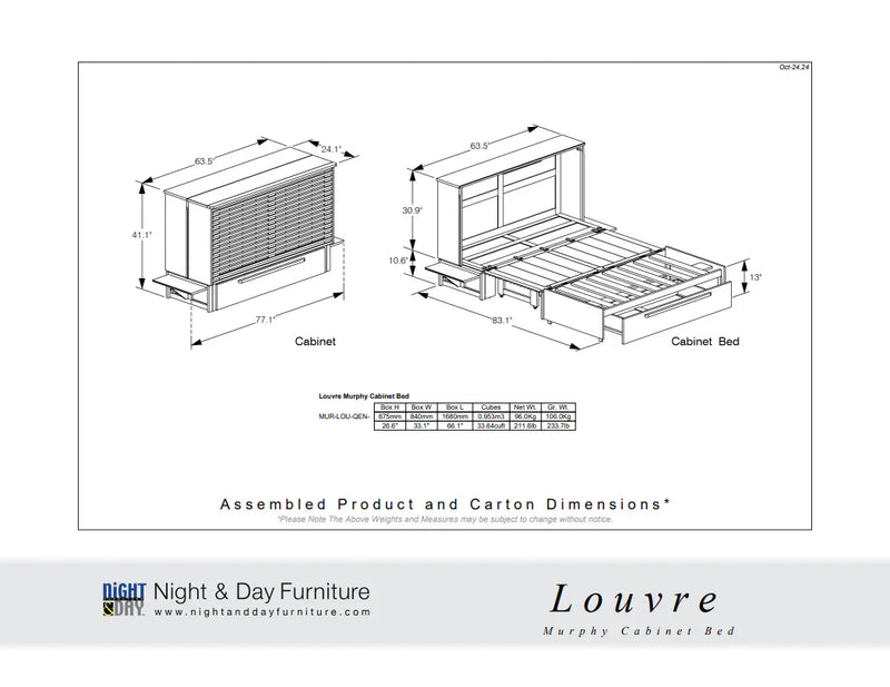 Louvre Murphy Cabinet