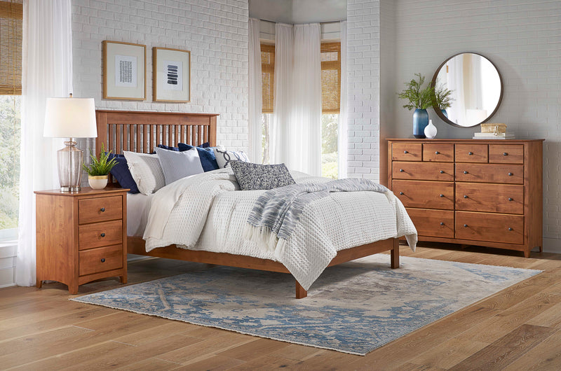 Shaker 3 Drawer Wide Chest