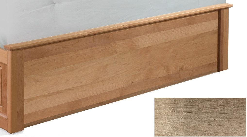 Solid Alder Plank Footboard