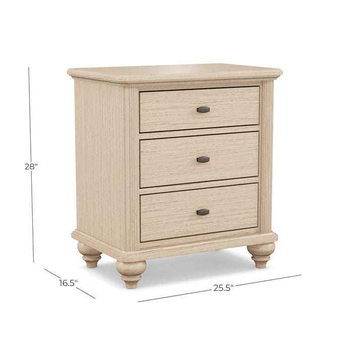 Southbrook Three Drawer Nightstand