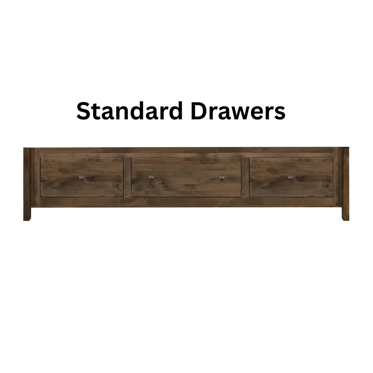 Portland Shiplap – Solid Wood Elevated Storage Bed