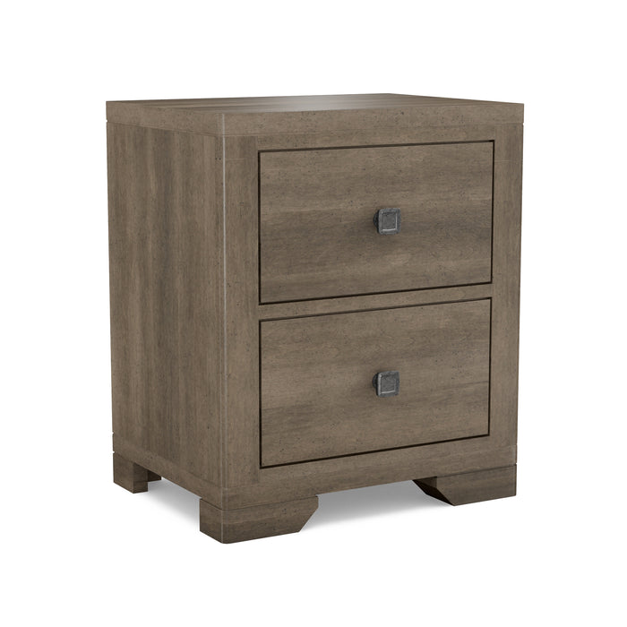 Symmetry Two Drawer Nightstand