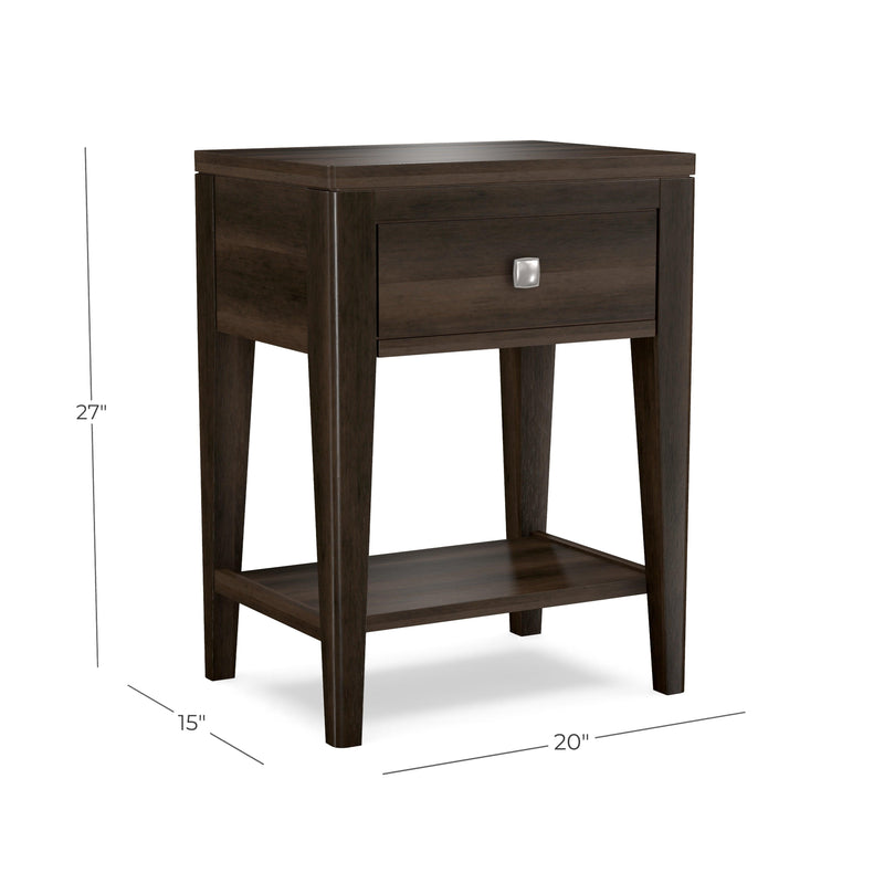 Symetry Drawers Symmetry One Drawer Nightstand — Barewood