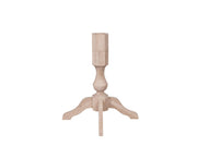 36" Extension Round Bisrto Table - Barewood