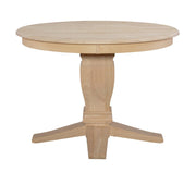 42" Round Dining Table - Barewood