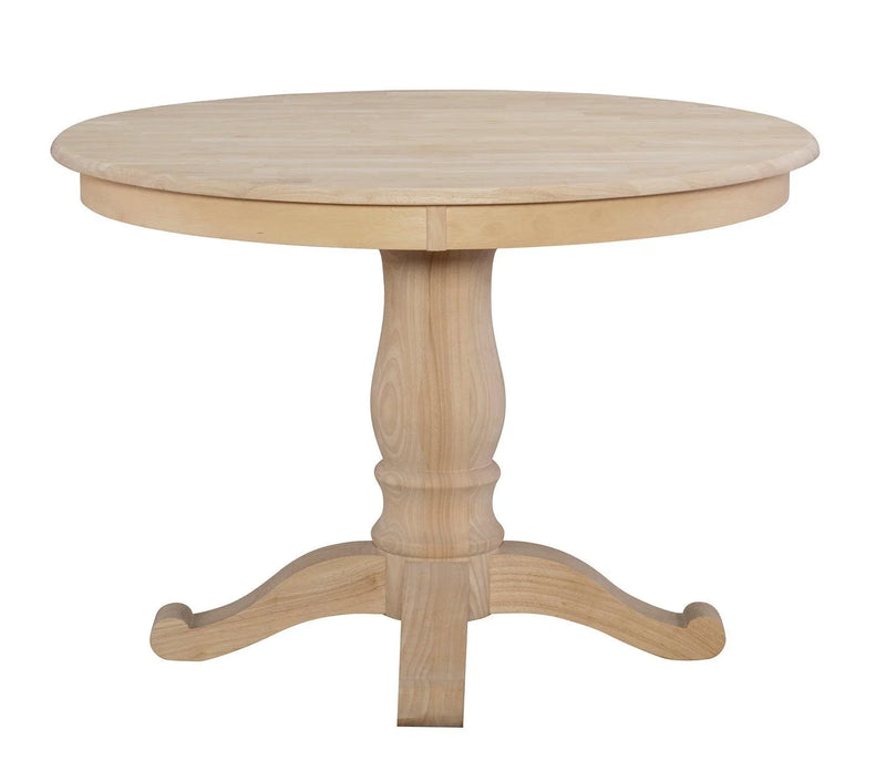 42" Round Dining Table - Barewood