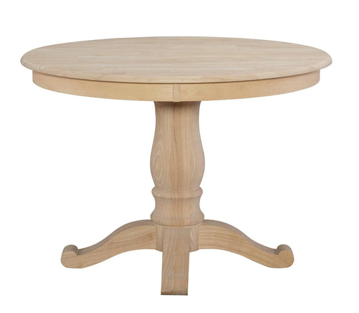 42" Round Dining Table - Barewood