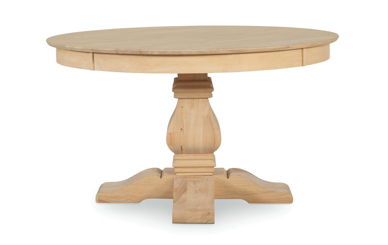 60" Round Dining Table - Barewood