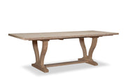 LaCasa Trestle Dining Table - Barewood