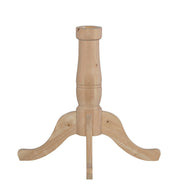 36" Round Bistro Table - Barewood