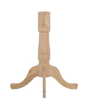 30" Round Bar Height Bistro Table - Barewood