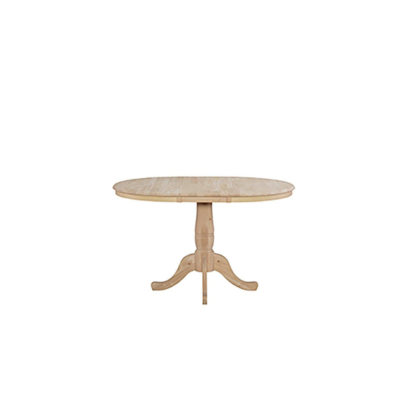 36" Extension Round Bisrto Table - Barewood