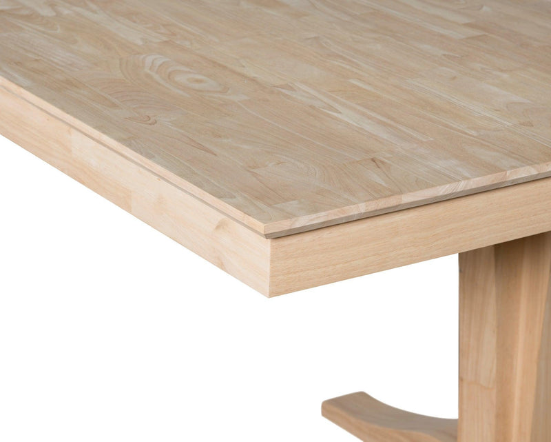 Cosmo Modern Dining Table - Barewood