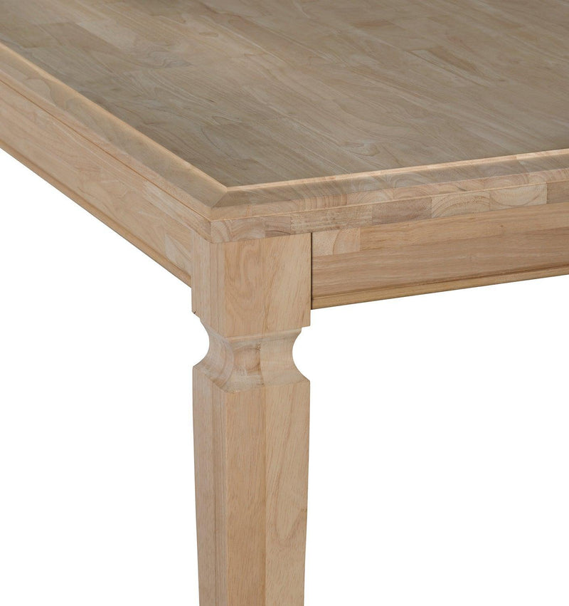 Vista Extension Dining Table - Barewood