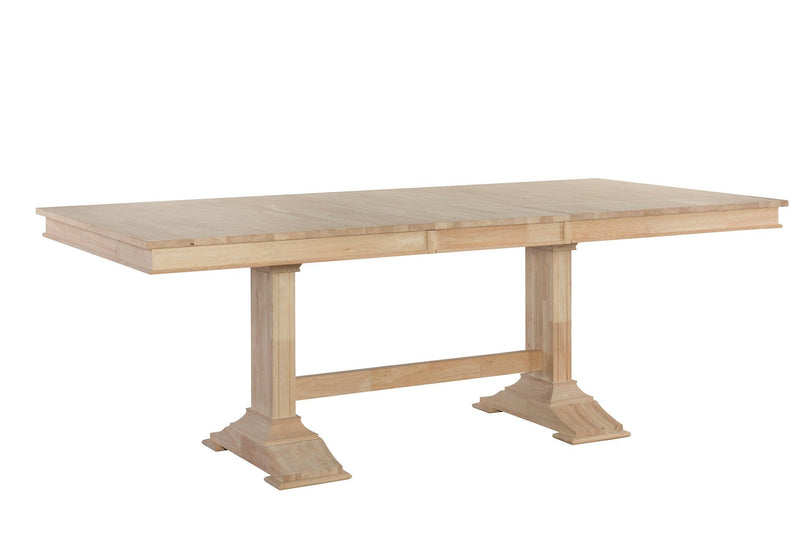 Trestle Dining Table - Barewood