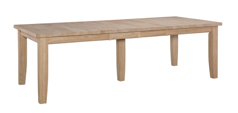 Thick Top Farmhouse Table - Barewood