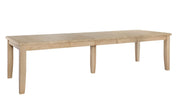 Farmhouse Extension Dining Table - Barewood
