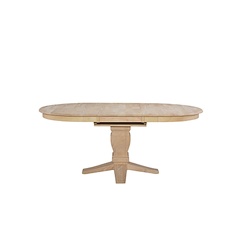 Java Pedestal Extension Dining Table- Multiple Sizes Available