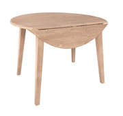 Century Drop Leaf Dining Table - Barewood