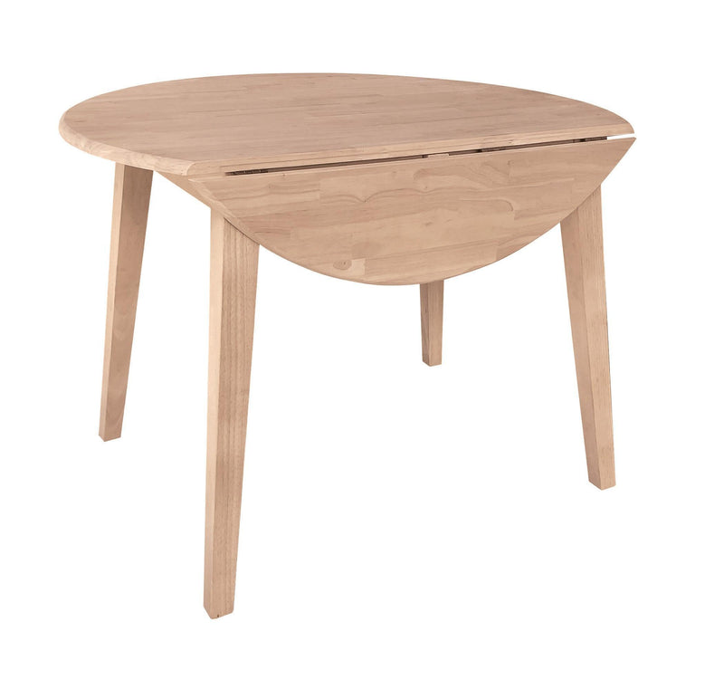 Century Drop Leaf Dining Table - Barewood