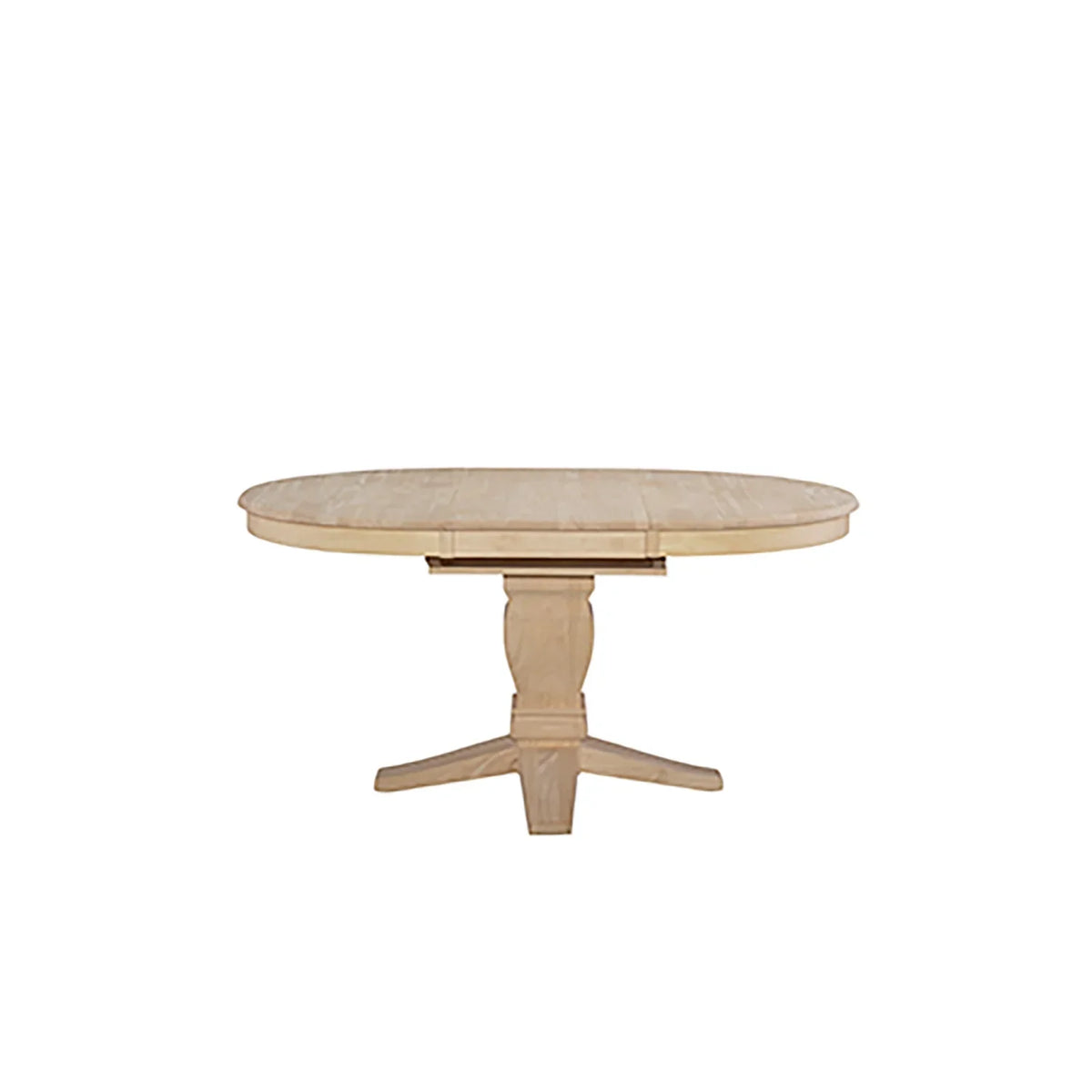 Java Pedestal Extension Dining Table- Multiple Sizes Available — Barewood