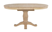 Oval Butterfly Leaf Extension Dining Table - Barewood