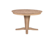 42" Round Dining Table - Barewood